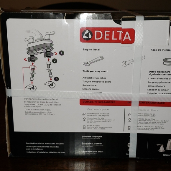 Delta FLYNN bathroom faucet - Picture 5 of 6